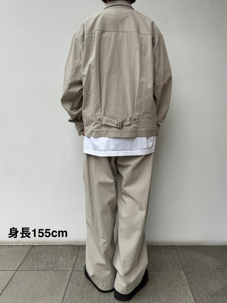 ストレートパンツ(beige) | 【公式】NAKAGAMI ONLINE SHOP ストレートパンツ(beige) | 【公式】NAKAGAMI ONLINE SHOP