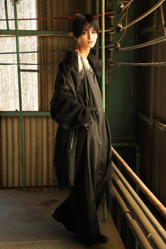 サロペット(gray） | 【公式】NAKAGAMI ONLINE SHOP