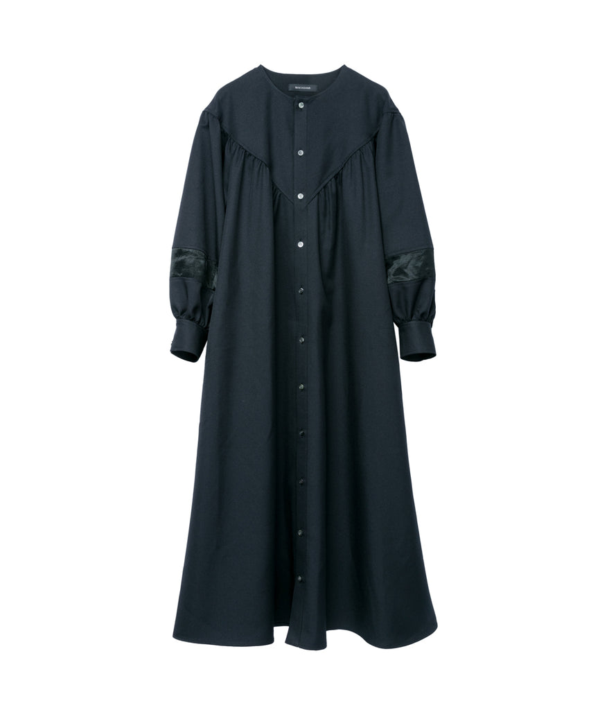 【N】BRIEFING ブラック ワンピース ギャザーワンピース(ブラック) | 【公式】NAKAGAMI ONLINE SHOP
