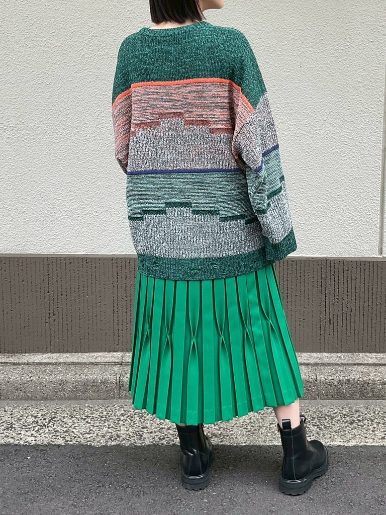 【nagonstans】ジャガードニット ジャガードニット(M オフシロ): トップス｜Right-on公式