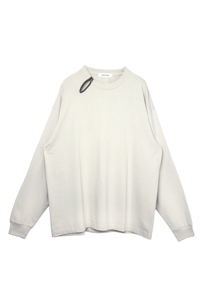 ユニセックス】バックプリント長袖Tシャツ（gray） | 【公式】NAKAGAMI
