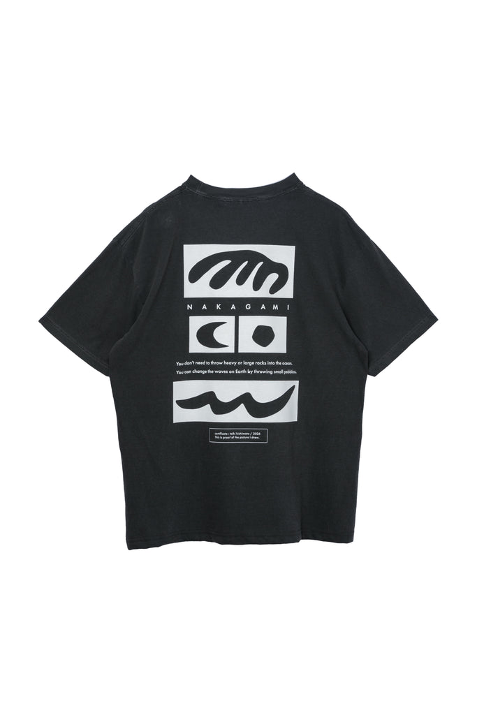 グラフィックTシャツ（black） | 【公式】NAKAGAMI ONLINE SHOP